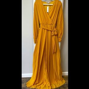 Baltic Born Mustard Color Maxi Dress - XXXL